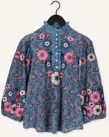 Blauwe ANTIK BATIK Blouses PAULINE BLOUSE Blauwe ANTIK BATIK Blouses PAULINE BLOUSE - medium
