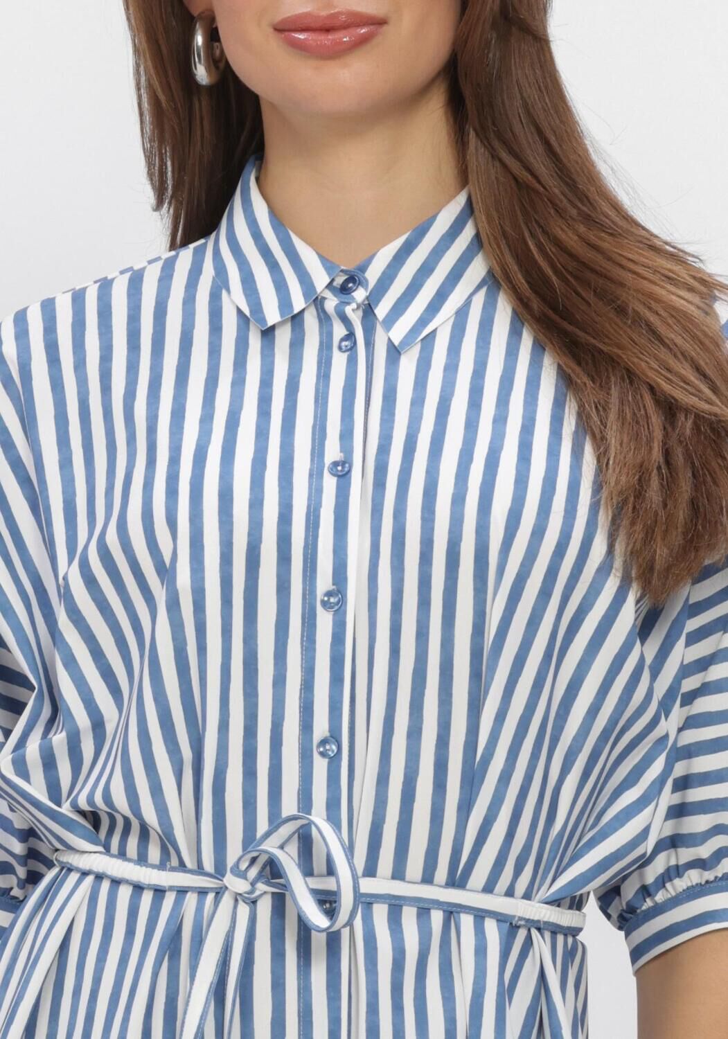 Blauwe JAPAN TKY Jurken YWA DESSIN - large