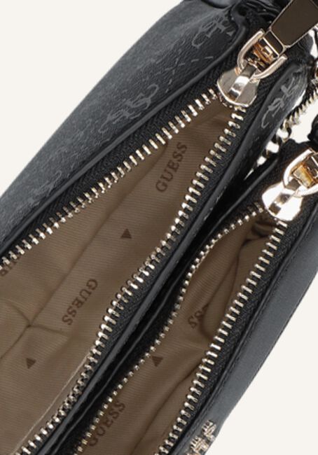 Zwarte GUESS Schoudertas KASINTA DOUBLE ZIP POUCH Zwarte GUESS Schoudertas KASINTA DOUBLE ZIP POUCH - large