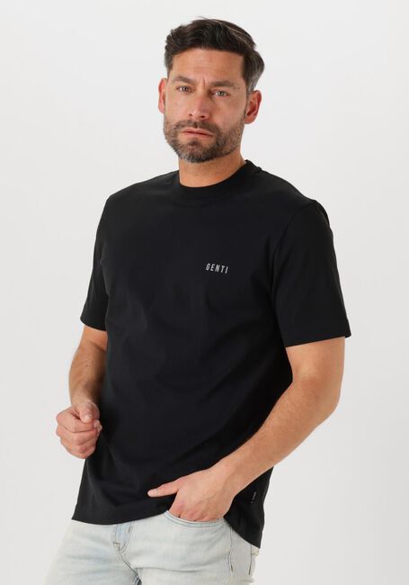 Zwarte GENTI T-shirt T-SHIRT SS J2042-1223 - large