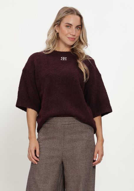 Bordeaux STUDIO AR Trui JESSICA BOUCLE KNIT - large