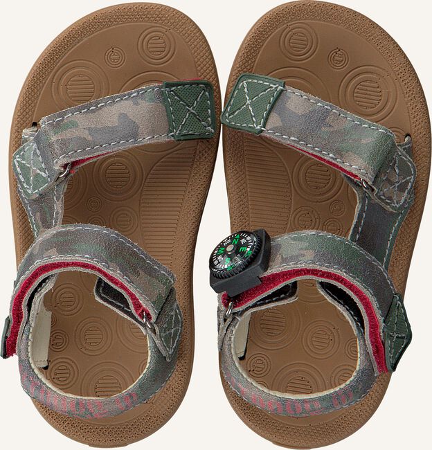 Groene SHOESME Platte sandalen OU8S115 Groene SHOESME Platte sandalen OU8S115 - large