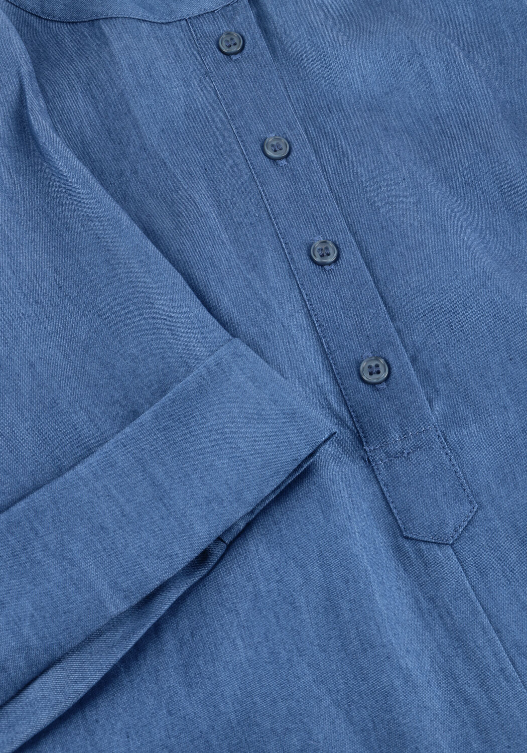 Blauwe MINUS Blouses MSMIRJA BLOUSE - large