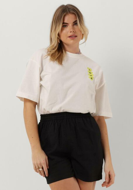 Witte CATWALK JUNKIE T-shirt TS LUCKY LOVE - large