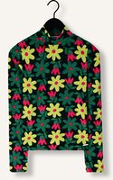 Multi COLOURFUL REBEL Tops & T-shirts NEYO BIG FLOWER PEACHED TURTLENECK TOP Multi COLOURFUL REBEL Tops & T-shirts NEYO BIG FLOWER PEACHED TURTLENECK TOP - medium
