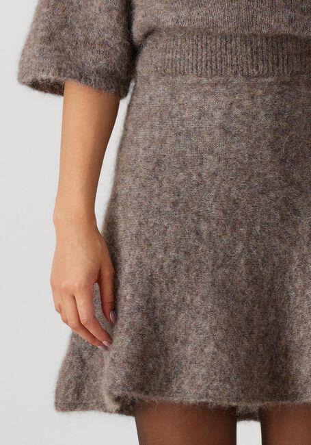 Bruine SECOND FEMALE Minirok EMMALOU KNIT SKIRT - large