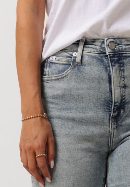 Lichtblauwe CALVIN KLEIN Skinny jeans HIGH RISE SKINNY - large