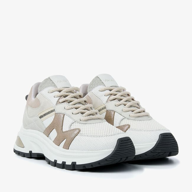 Witte VIA VAI Lage sneakers LIZ FINLEY Witte VIA VAI Lage sneakers LIZ FINLEY - large