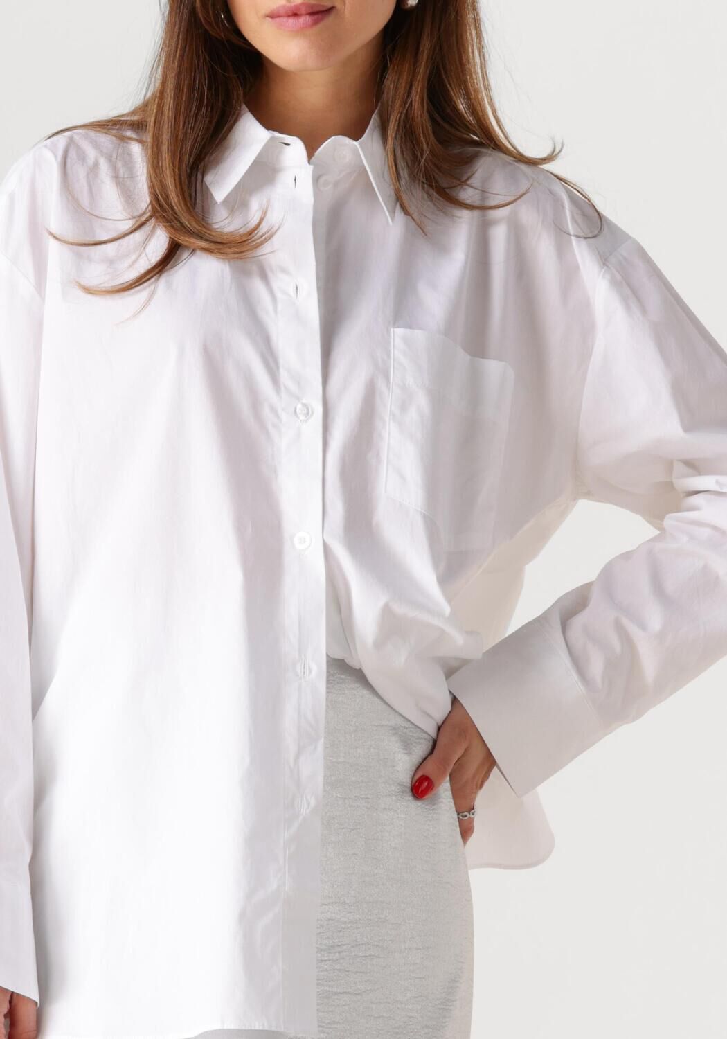 GESTUZ Dames Blouses Noellegz Shirt Wit