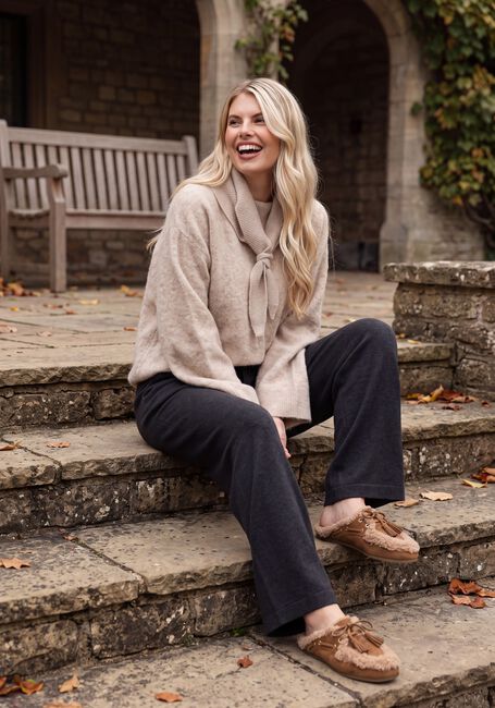 Creme KNIT-TED Truien/vesten AMALIA PULLOVER - large
