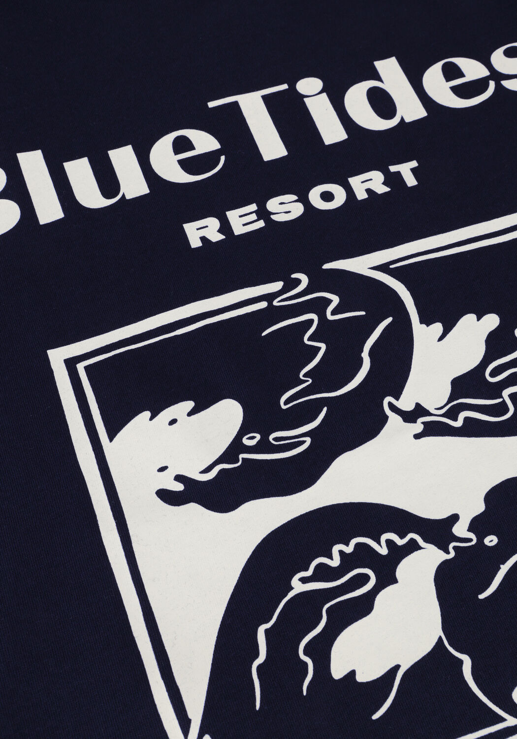 Donkerblauwe SHIWI T-shirt MEN LIAM REGULAR T-SHIRT BLUE TIDES - large