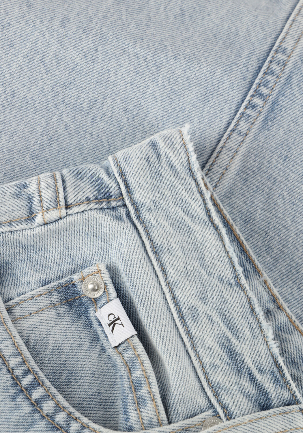 Blauwe CALVIN KLEIN Maxirok MAXI SKIRTDA - large