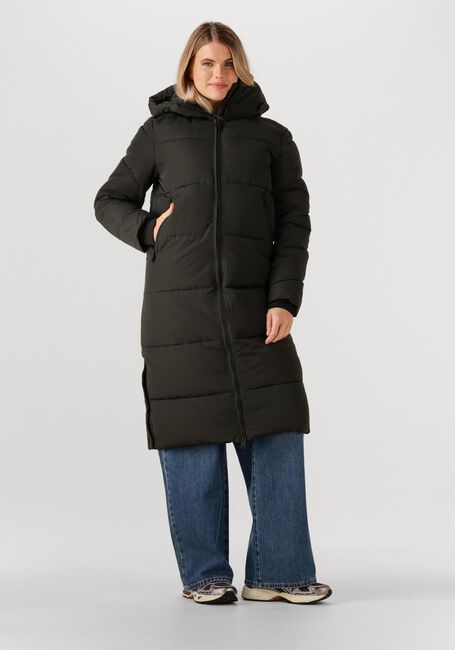 Donkergroene WITHBLACK Gewatteerde jas WBLGLORIAN LONG PUFFER JACKET - large