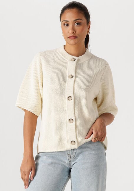 Witte WITHBLACK Truien/vesten WBLANGEL HS CARDIGAN - large