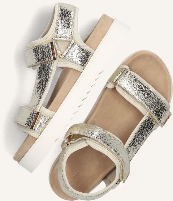 Gouden MARUTI Platte sandalen BEAU Gouden MARUTI Platte sandalen BEAU - large
