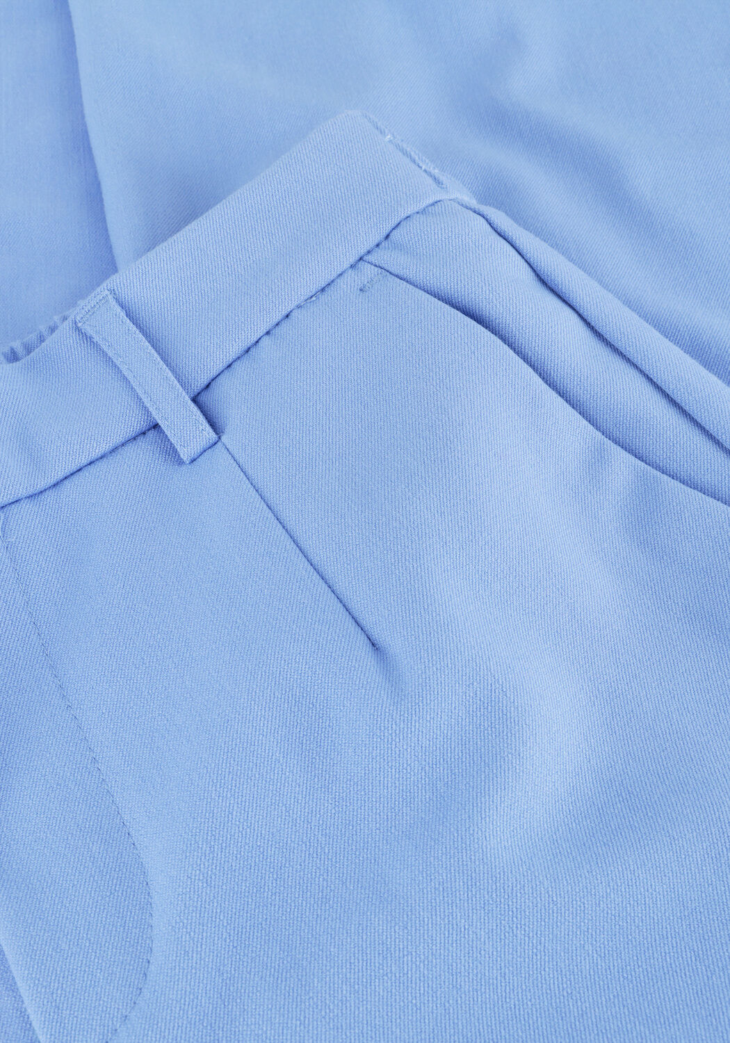 Blauwe OBJECT Wijde broek OBJLISA WIDE PANT - large