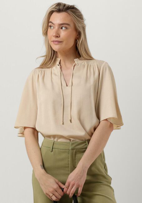 Beige FREEBIRD Blouses WV-WASH-SATIN-VIS-23-1.1 - large