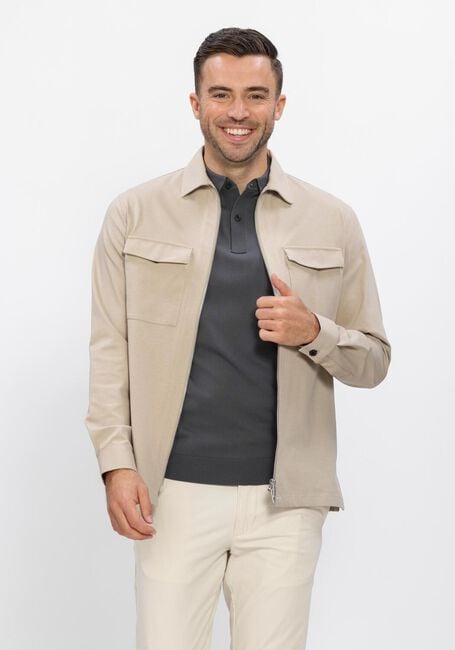 Beige GENTI Overshirts OAKS SHIRT JACKET - large