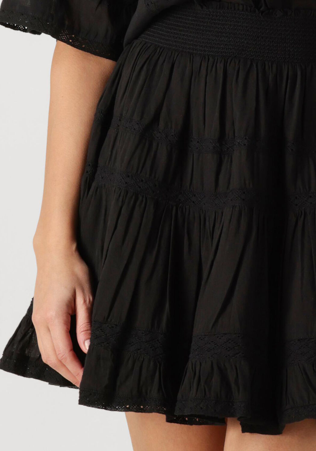NEO NOIR Dames Rokken Callia S Voile Skirt Zwart