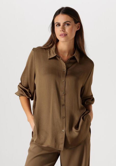 Groene SUMMUM Blouses BLOUSE SILKY TOUCH - large