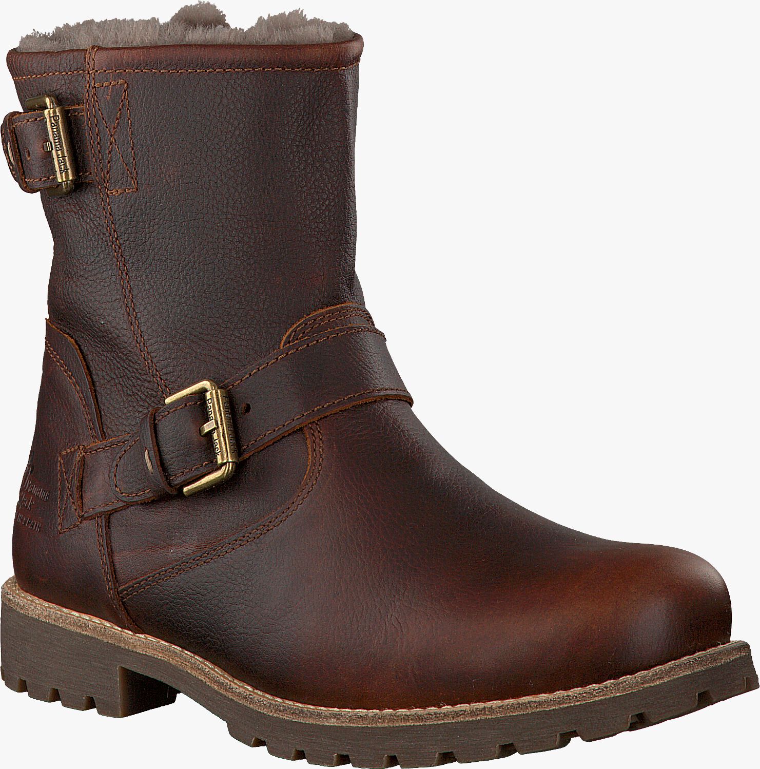 Panama Jack Faust Igloo Stivali Moto Uomo – Pelle Impermeabile, Fodera In Pelliccia, Altezza 20 Cm