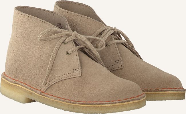 Beige CLARKS ORIGINALS Boots DESERT BOOT DAMES Beige CLARKS ORIGINALS Boots DESERT BOOT DAMES - large