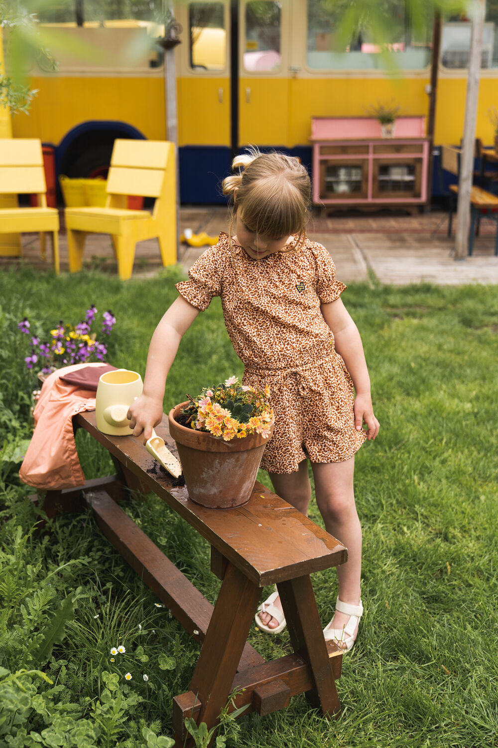 Bruine KOKO NOKO Jumpsuit R50900 - large