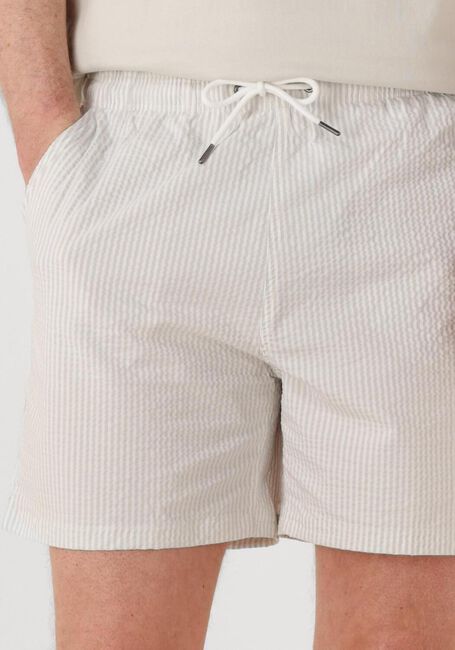 Gebroken wit PROFUOMO Zwembroeken SWIMSHORT STRIPE - large
