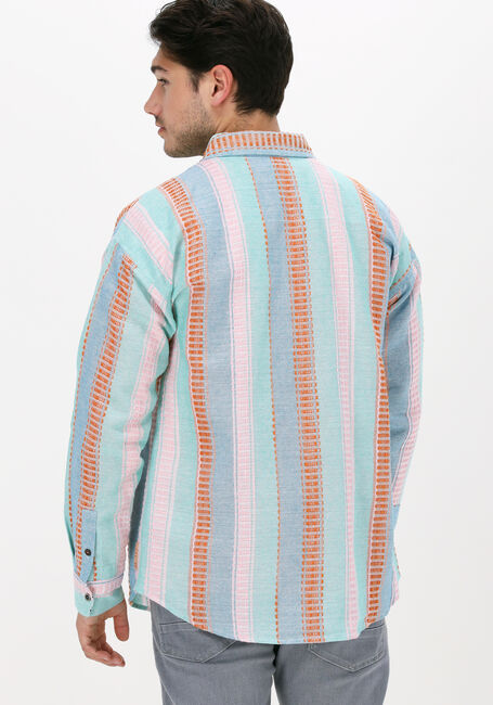Multi SCOTCH & SODA Overshirt SEASONAL FIT - BASKET WEAVE VOILE SHIRT - large