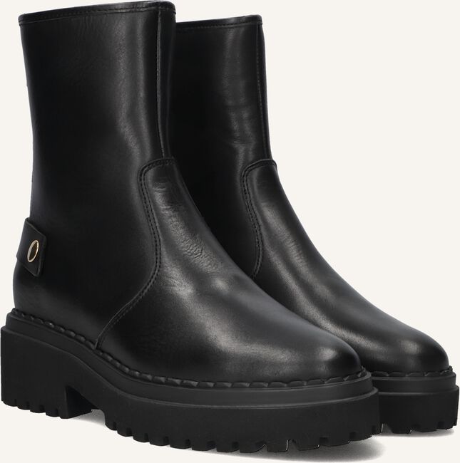 Zwarte NUBIKK Enkelboots FAE LEVA FUR Zwarte NUBIKK Enkelboots FAE LEVA FUR - large
