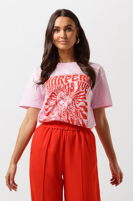 Roze HARPER & YVE T-shirt LOVE-SS - large