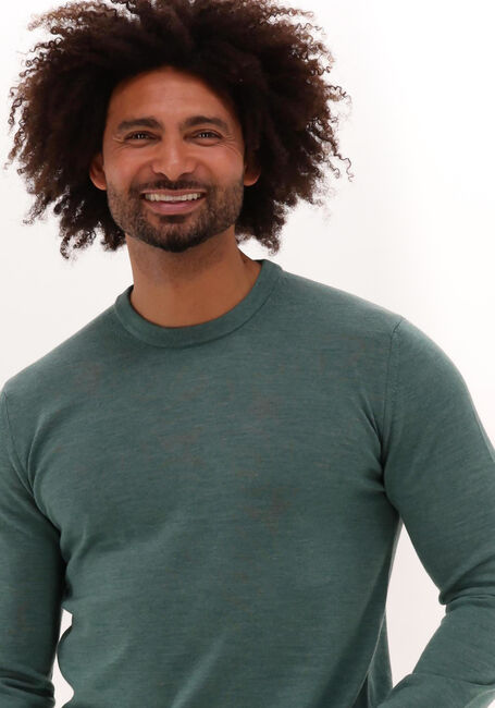 Groene SCOTCH & SODA Trui CREWNECK PULLOVER - large