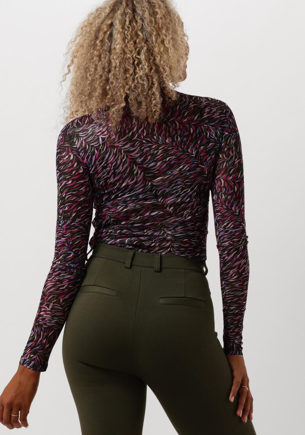 FREEBIRD Dames Tops & T-shirts Ella Mesh Wit