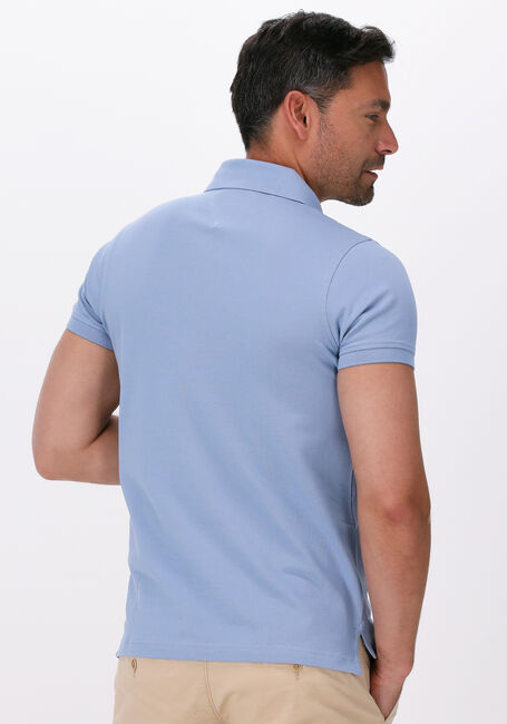 Lichtblauwe TOMMY HILFIGER Polo 1985 SLIM POLO - large