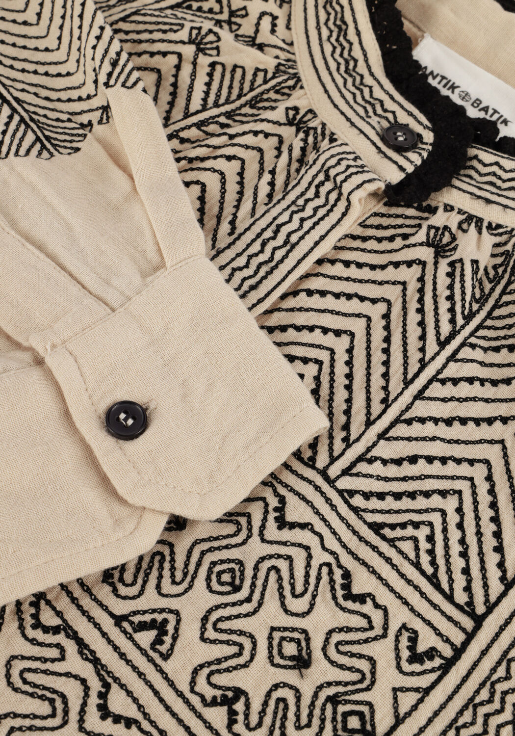 Ecru ANTIK BATIK Blouses SVETLANA TUNIC - large