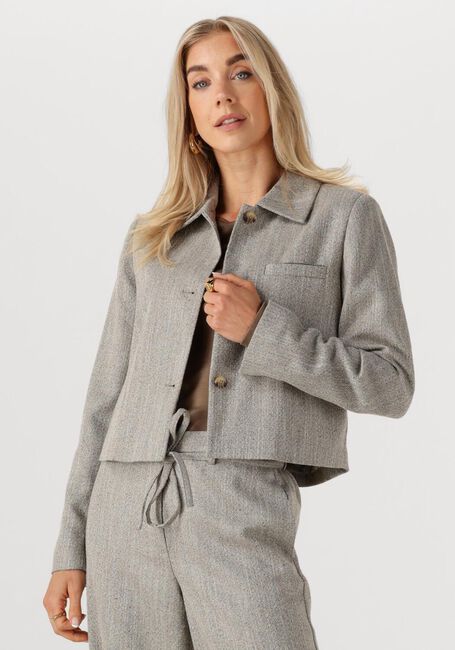 Grijze MODSTRÖM Blazer POPEMD JACKET - large