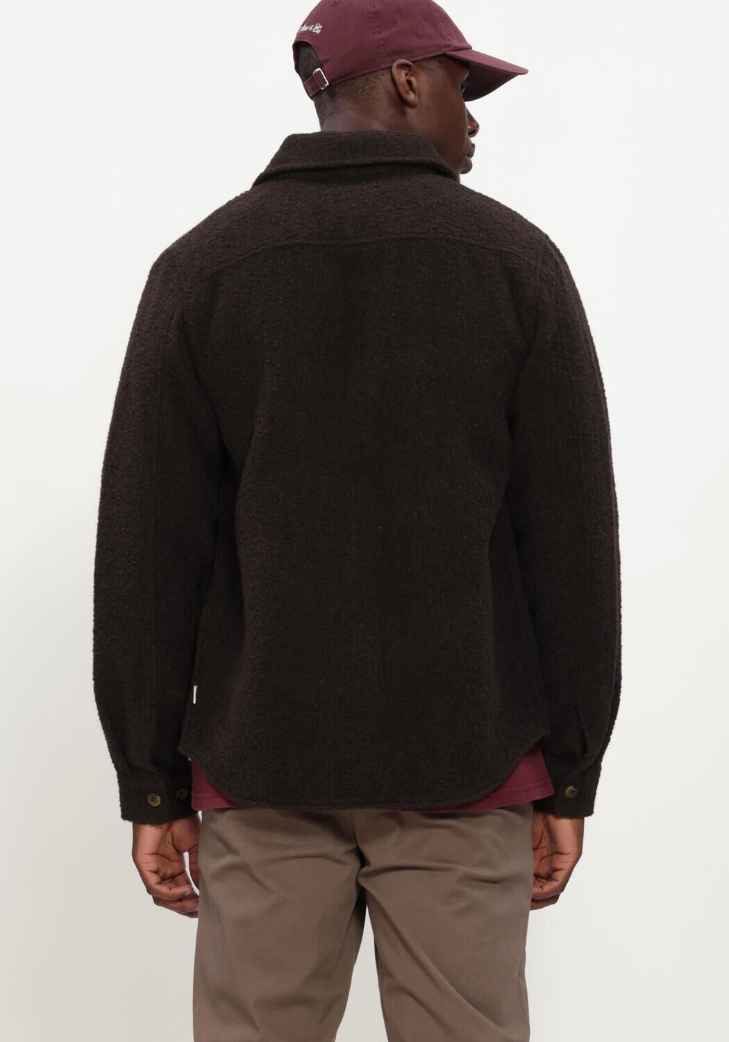Bruine LES DEUX Overshirt BOUCL&Eacute; OVERSHIRT - large