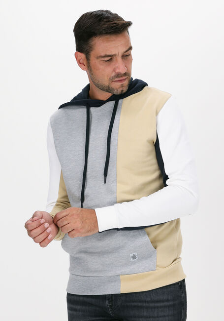 Grijze KULTIVATE Sweater SW PATCHED UP - large