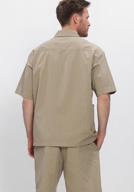 Khaki WOODBIRD Casual overhemd WBWANG SHIKO SHIRT - large