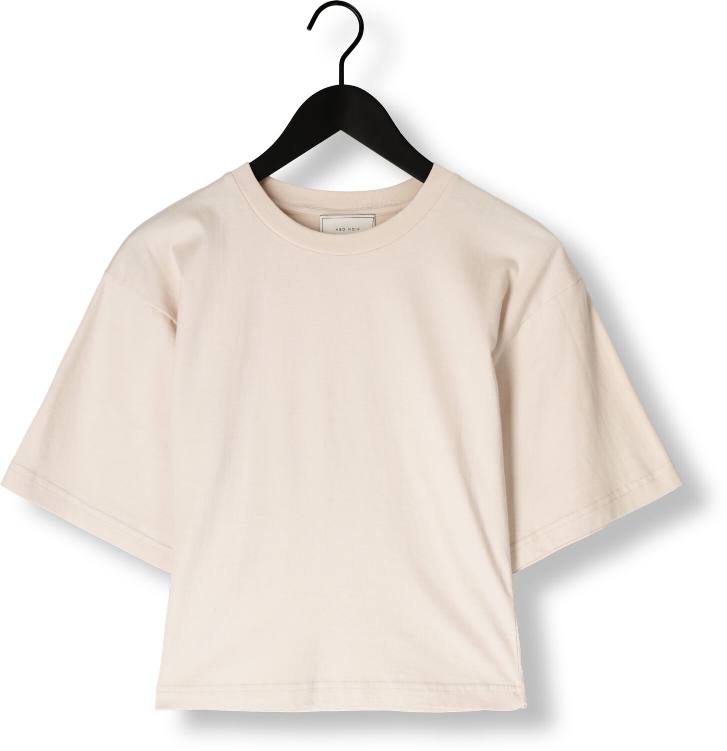 NEO NOIR Dames Tops & T-shirts Asha Boxy Tee Gebroken Wit