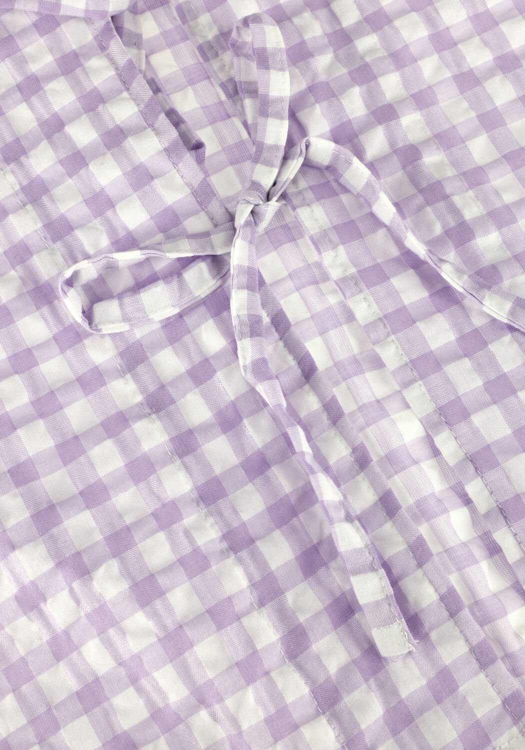Salty Stitch Meisjes Blouses Gingham Blouse Lila