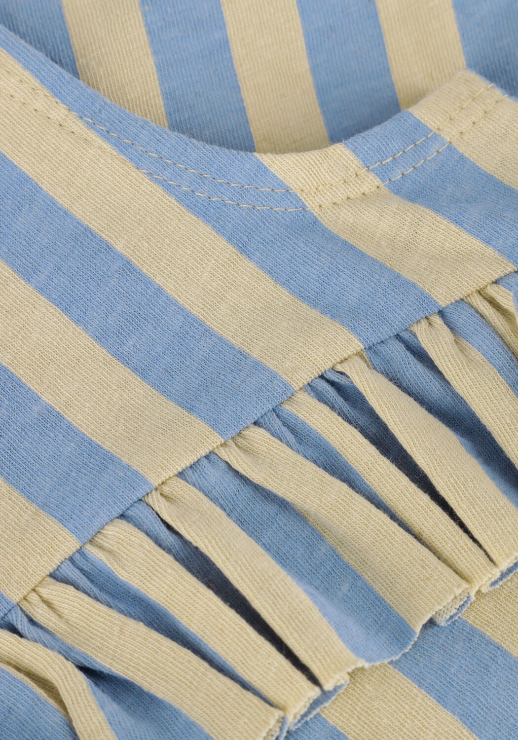 Sproet & Sprout Meisjes Tops & T-shirts Ruffle Singlet Stripes Blauw