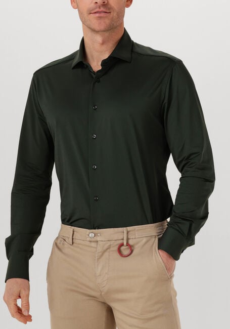 Groene XACUS Klassiek overhemd ACTIVE SHIRT 558ML - large