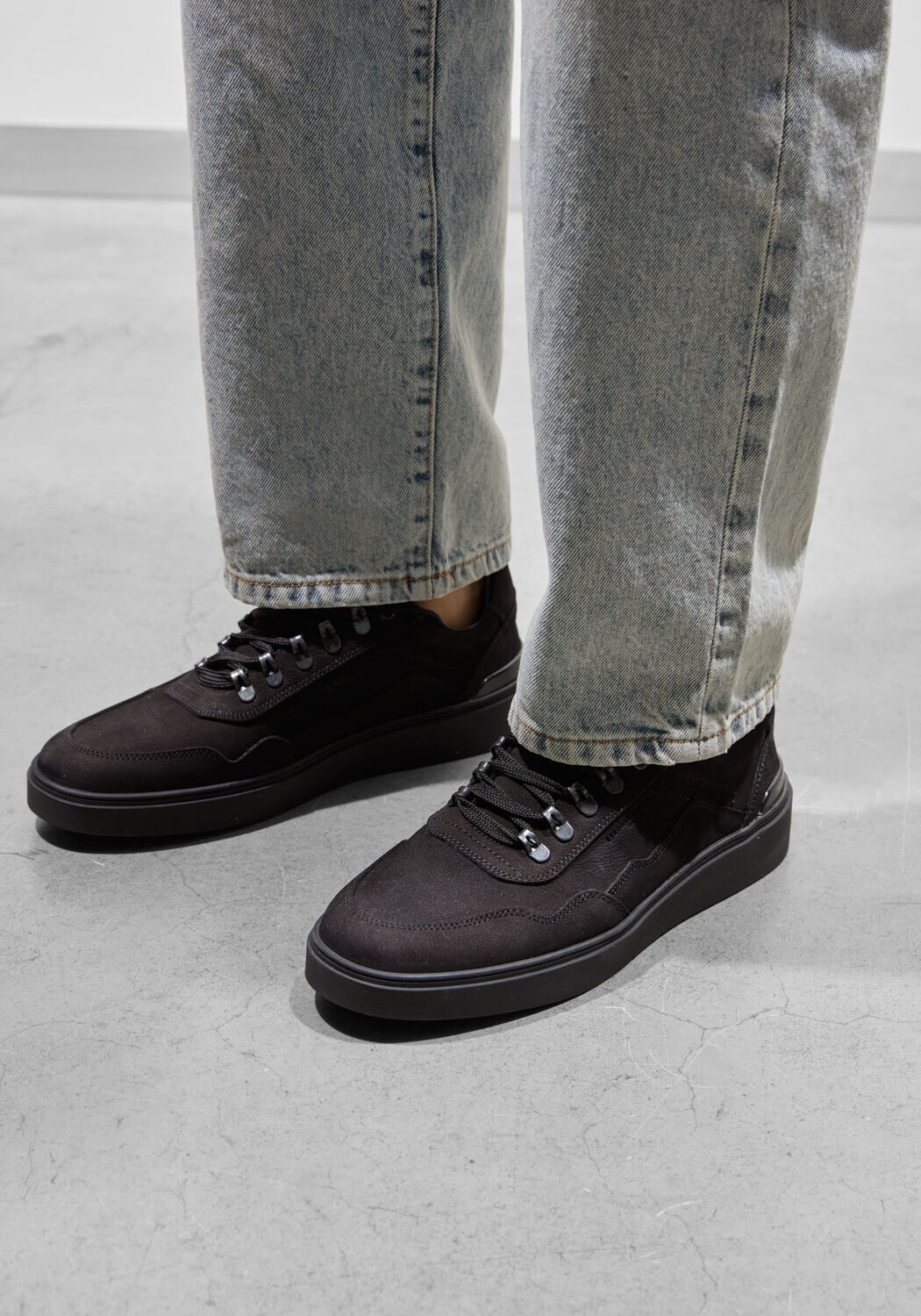 Zwarte STEFANO LAURAN Lage sneakers LJ2502 - medium