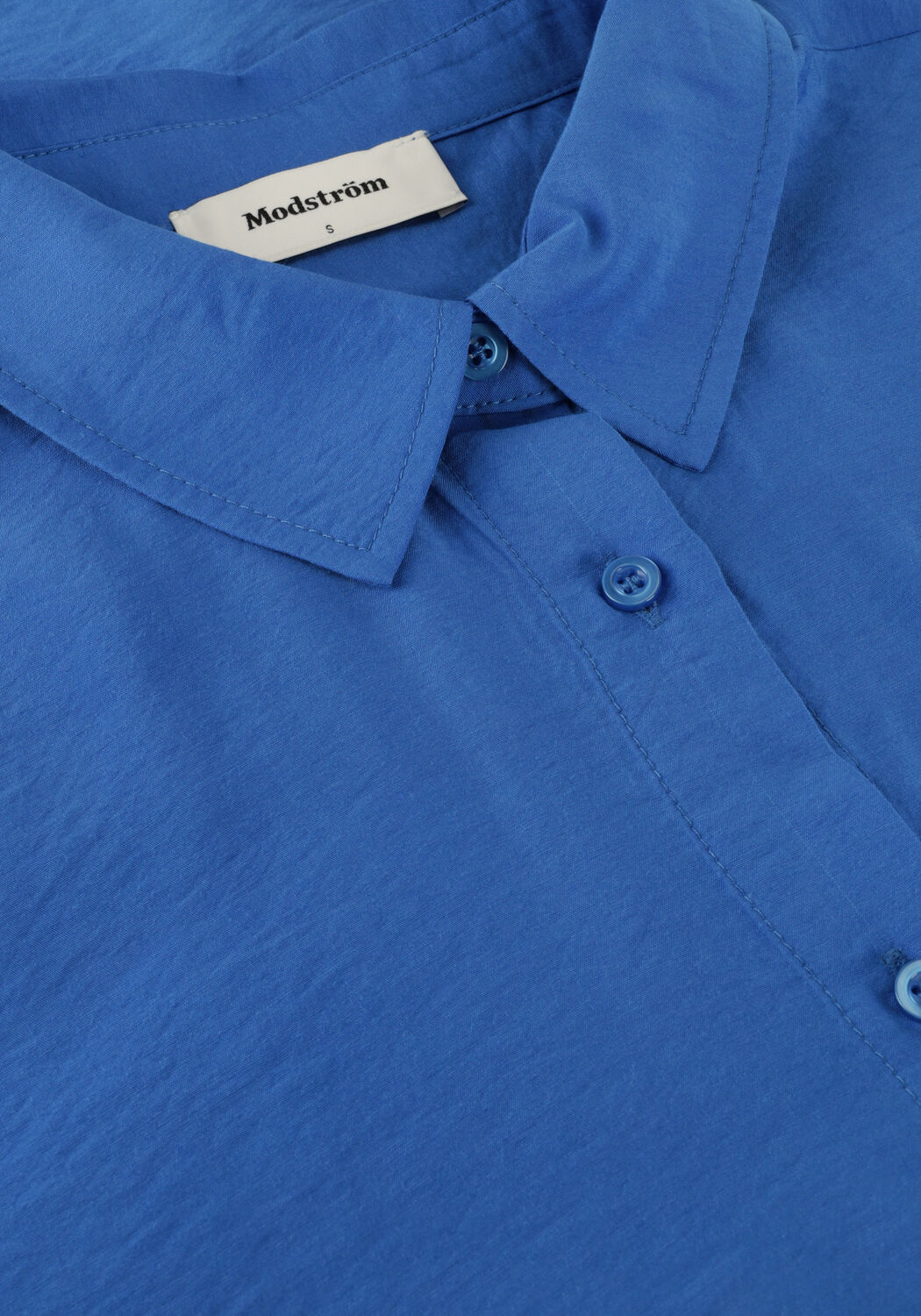Blauwe MODSTR&Ouml;M Blouses CHRISTOPHER MD SHIRT - large