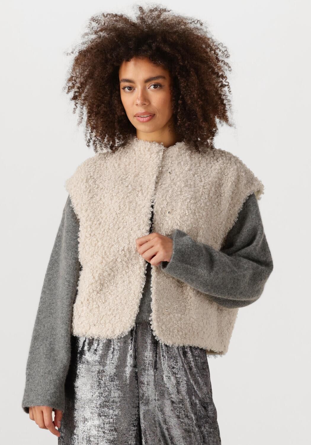 KNIT-TED Dames Blazers Joshie Ecru