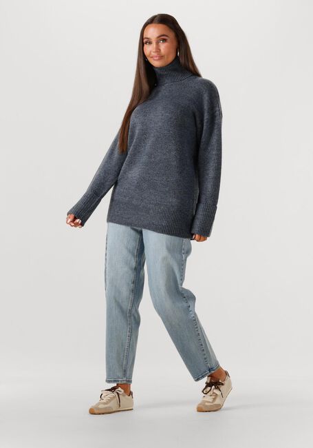 Donkerblauwe WITHBLACK Trui WBLALVA LONG ROLL NECK SWEATER Donkerblauwe WITHBLACK Trui WBLALVA LONG ROLL NECK SWEATER - large