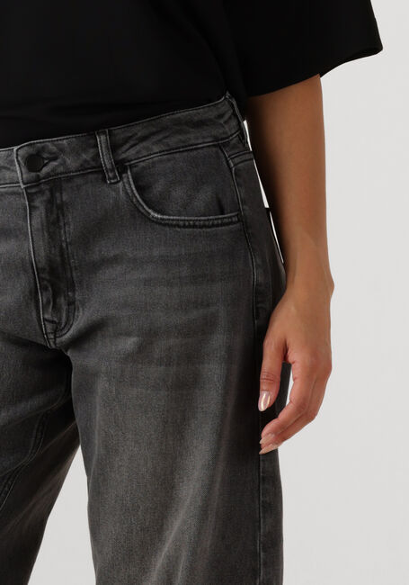 Grijze MY ESSENTIAL WARDROBE Straight leg jeans BALOOMW 139 HIGH BARREL - large