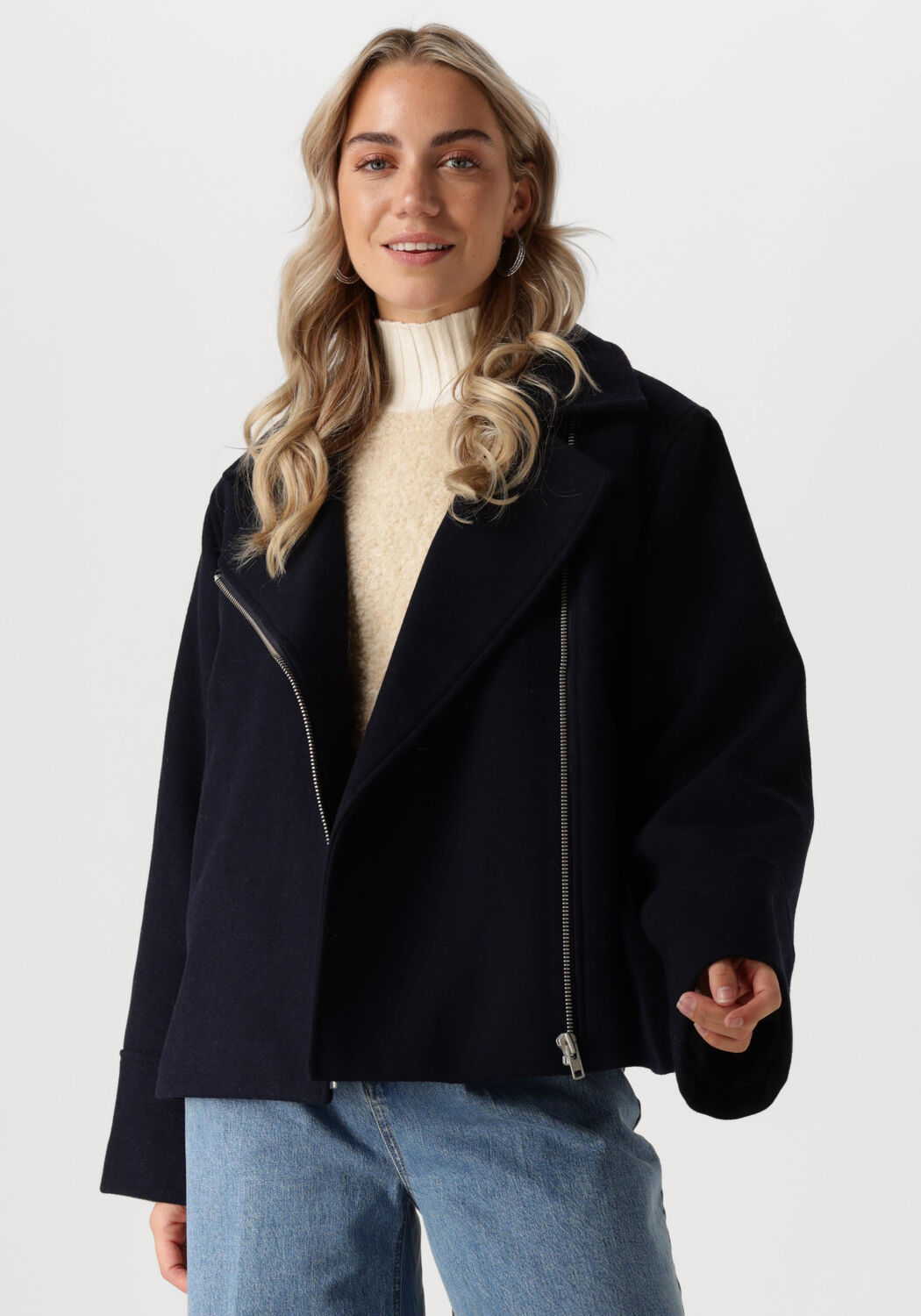 MODSTRÖM Modström Dames Jassen Jannamd Jacket Donkerblauw