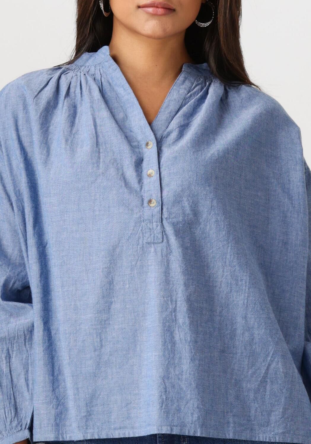 VANESSA BRUNO Dames Blouses Nipoa Lichtblauw